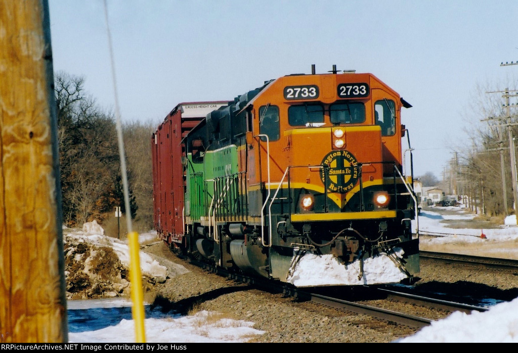 BNSF 2733 East